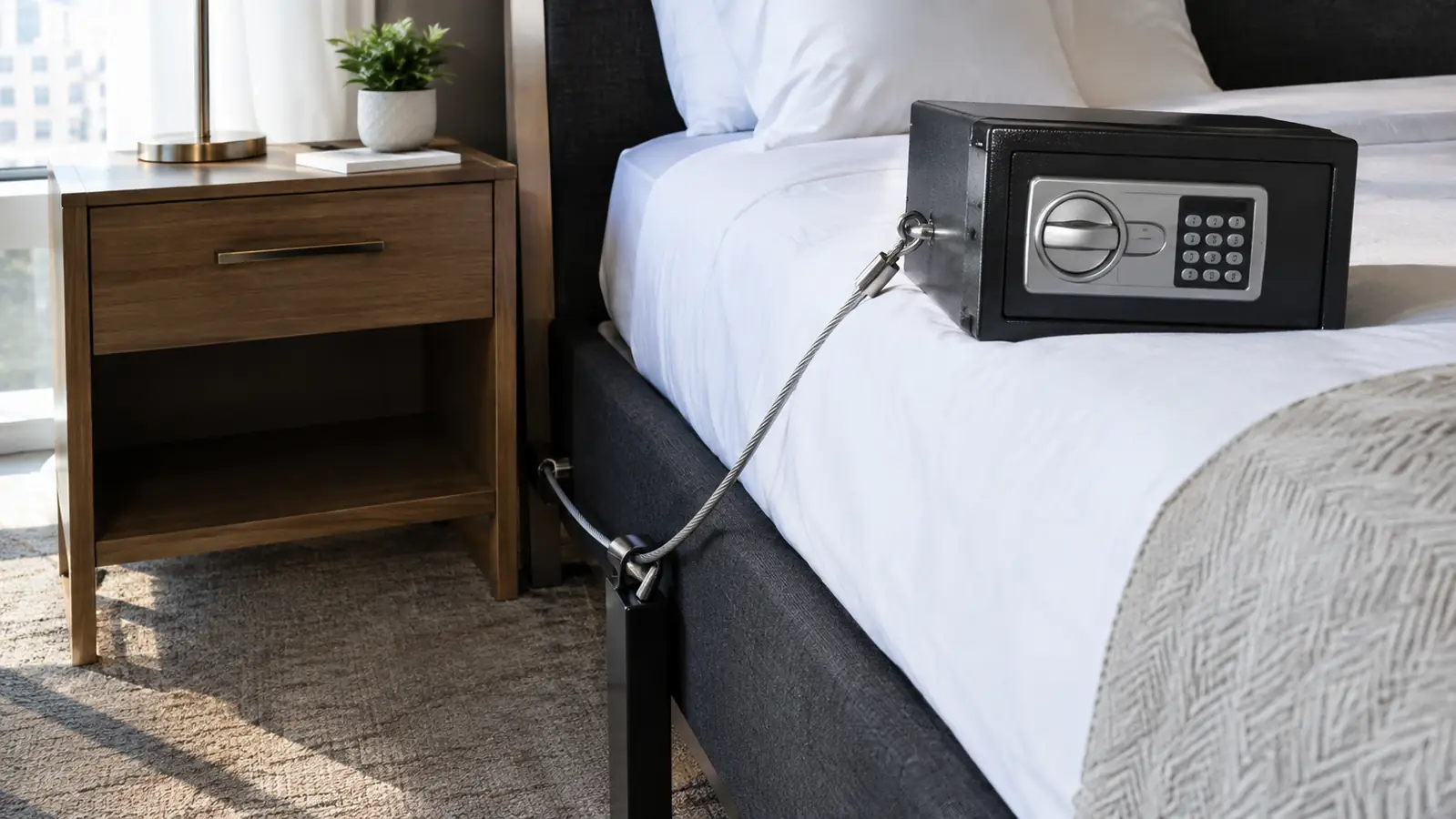 10 Reasons a Portable Travel Safe With a Cable Is Worth Carrying